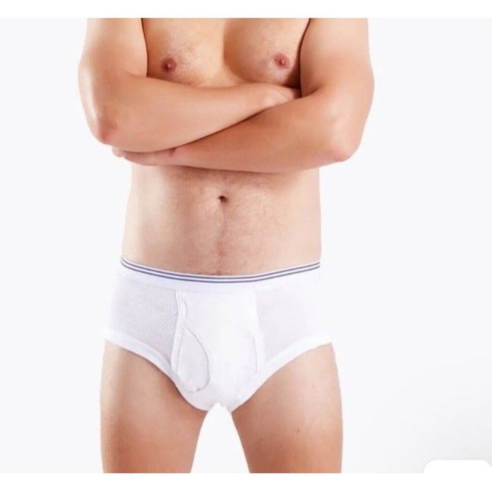1 Carer Mens Incontinence Briefs SMALL 29-31” Underwear Washable Cotton Reusable
